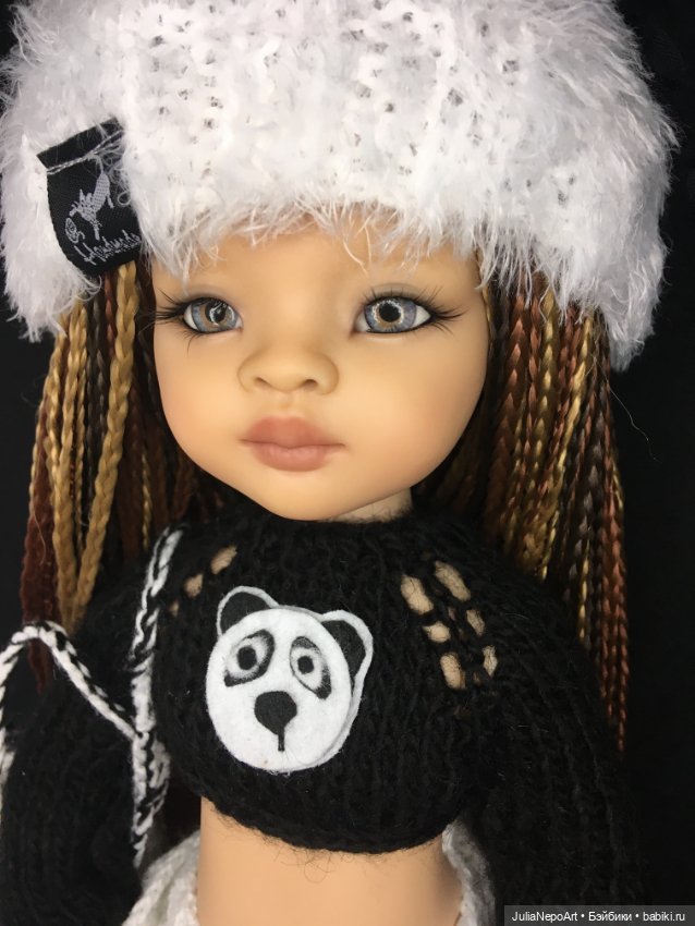 Rihanna — ООАК Paola Reina (Паола Рейна) и испанских кукол: перерисовка