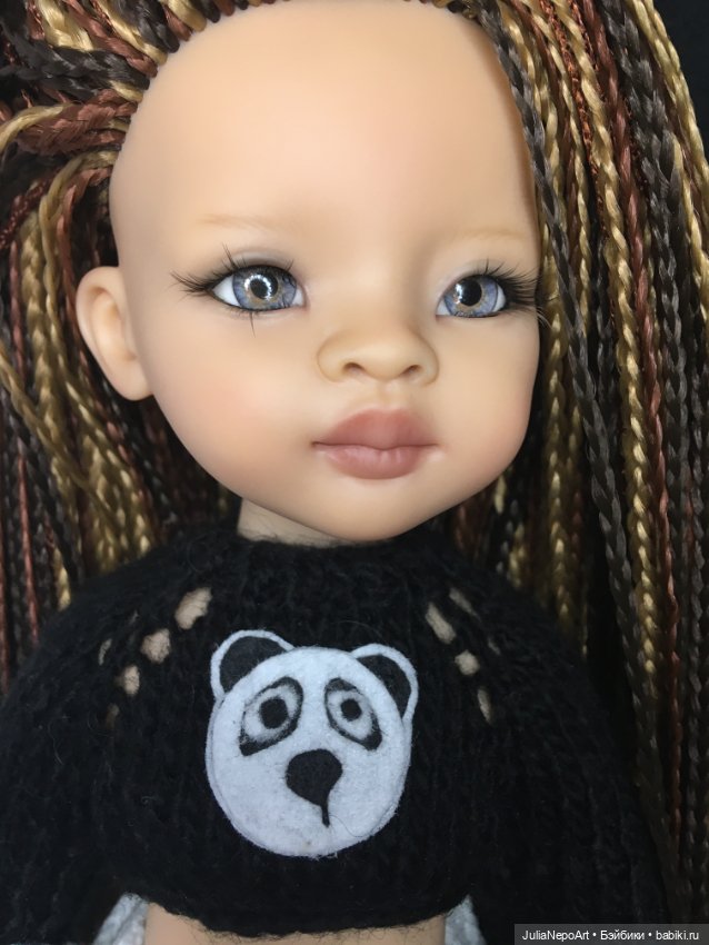 Rihanna — ООАК Paola Reina (Паола Рейна) и испанских кукол: перерисовка