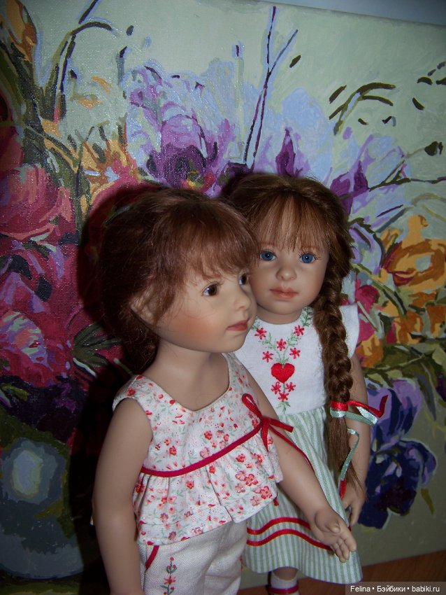 Куклы 30 см. Heidi Plusczok. Молд Sandra