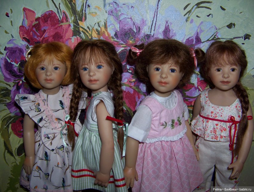 Куклы 30 см. Heidi Plusczok. Молд Sandra