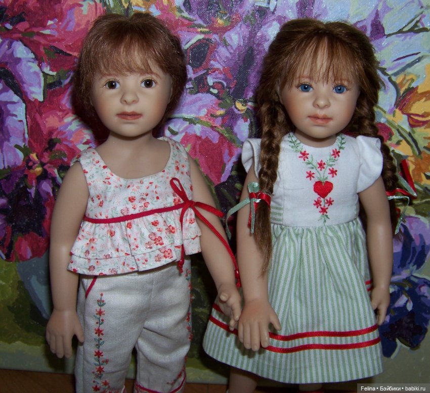 Куклы 30 см. Heidi Plusczok. Молд Sandra