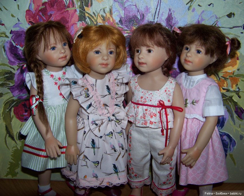 Куклы 30 см. Heidi Plusczok. Молд Sandra