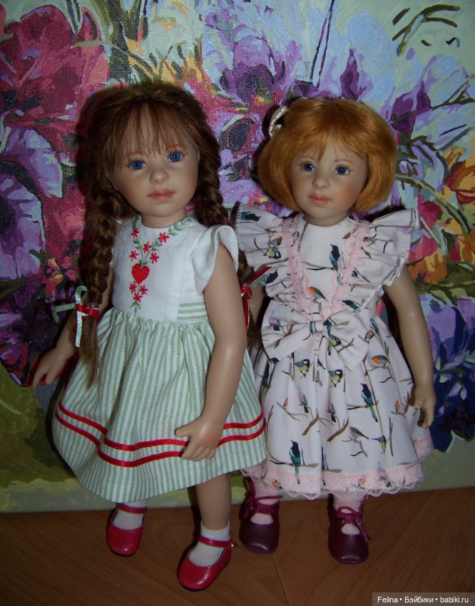Куклы 30 см. Heidi Plusczok. Молд Sandra