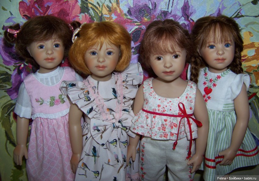 Куклы 30 см. Heidi Plusczok. Молд Sandra