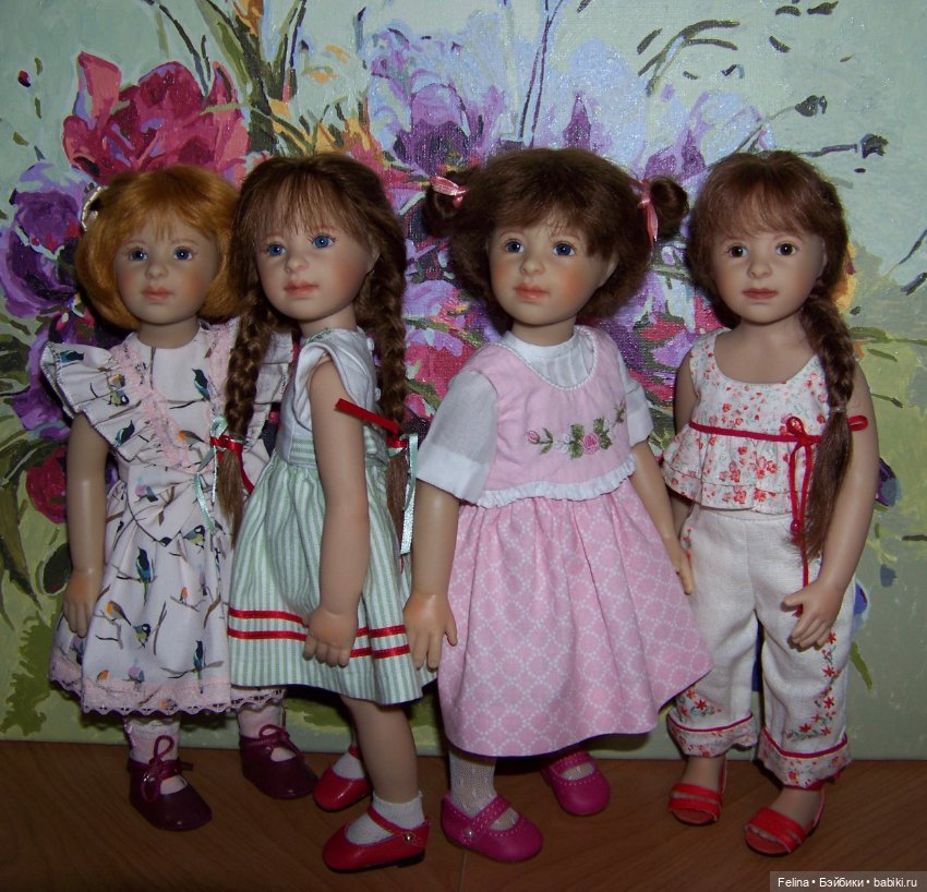 Куклы 30 см. Heidi Plusczok. Молд Sandra