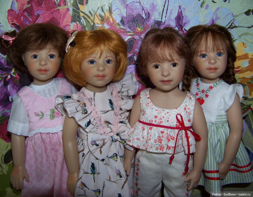 Куклы 30 см. Heidi Plusczok. Молд Sandra