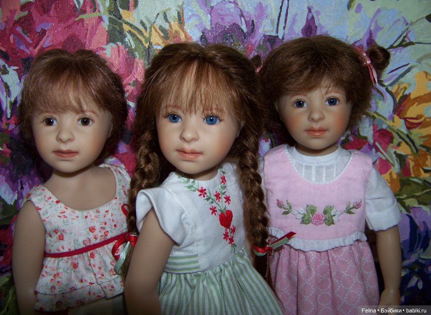 Куклы 30 см. Heidi Plusczok. Молд Sandra (фото 9)