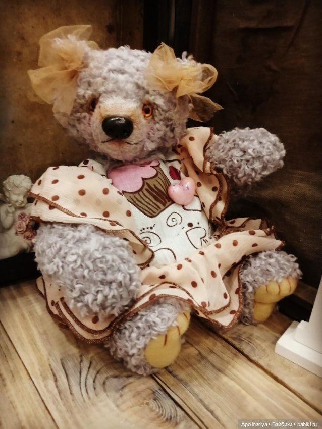 Аdele (Адель) — Авторские мишки Тедди и друзья: фото (фото 5)