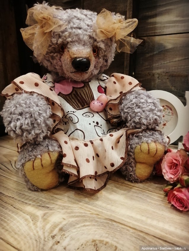 Аdele (Адель) — Авторские мишки Тедди и друзья: фото