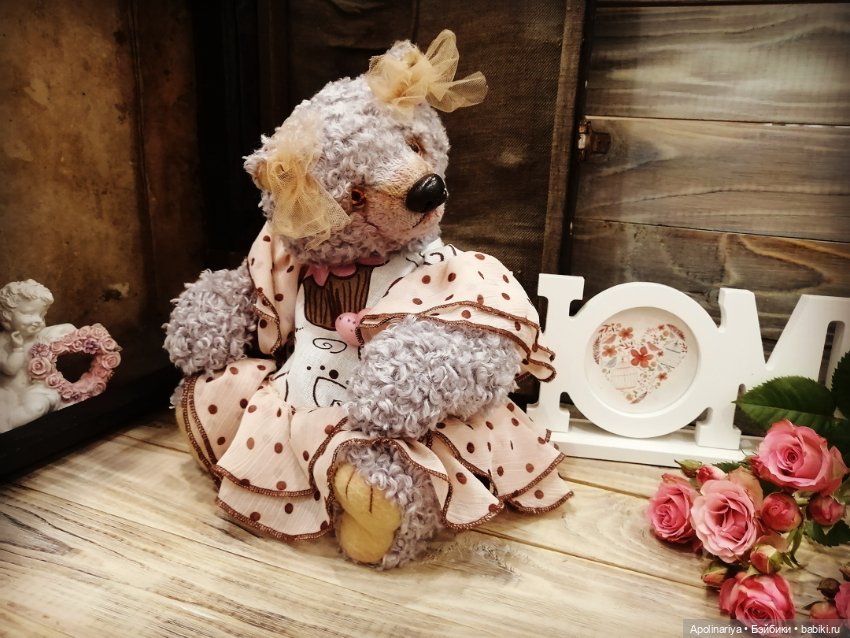 Аdele (Адель) — Авторские мишки Тедди и друзья: фото