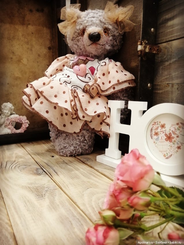 Аdele (Адель) — Авторские мишки Тедди и друзья: фото