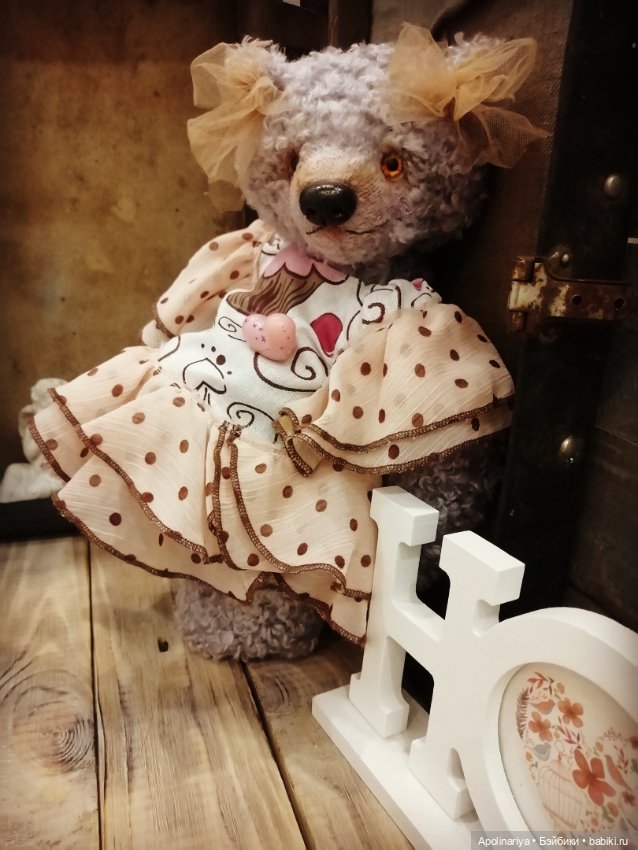 Аdele (Адель) — Авторские мишки Тедди и друзья: фото (фото 10)