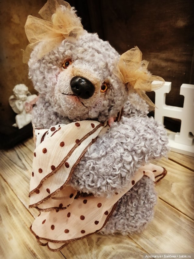 Аdele (Адель) — Авторские мишки Тедди и друзья: фото