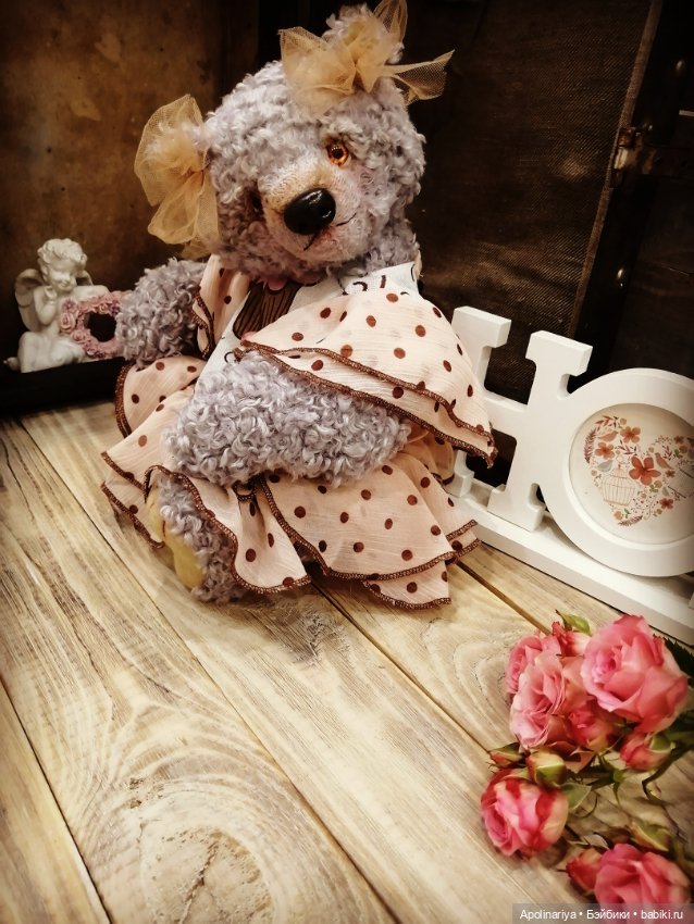 Аdele (Адель) — Авторские мишки Тедди и друзья: фото