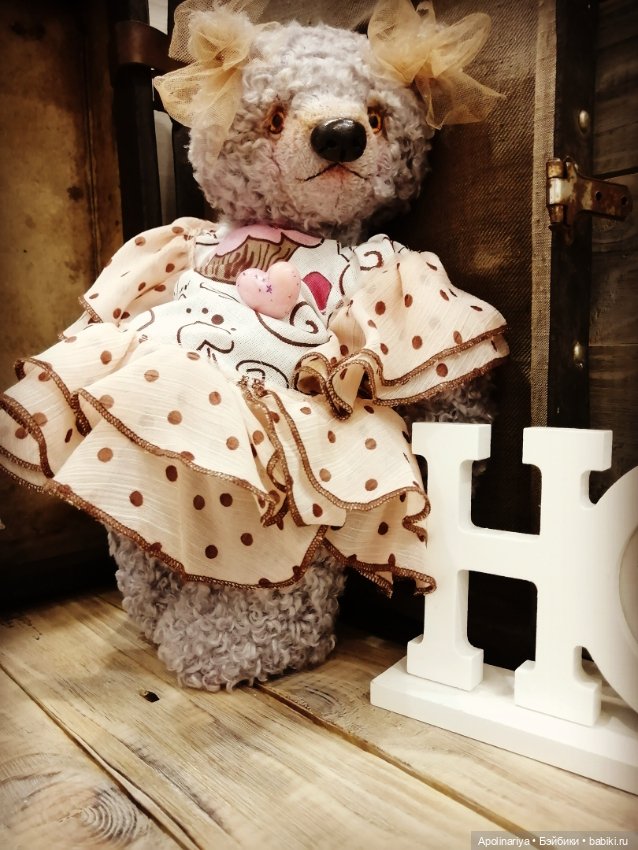 Аdele (Адель) — Авторские мишки Тедди и друзья: фото