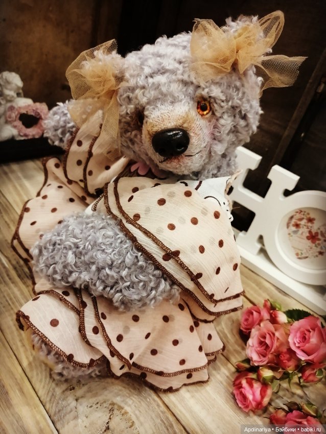 Аdele (Адель) — Авторские мишки Тедди и друзья: фото (фото 8)