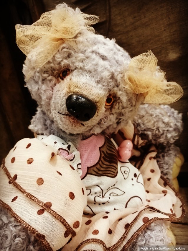 Аdele (Адель) — Авторские мишки Тедди и друзья: фото (фото 2)