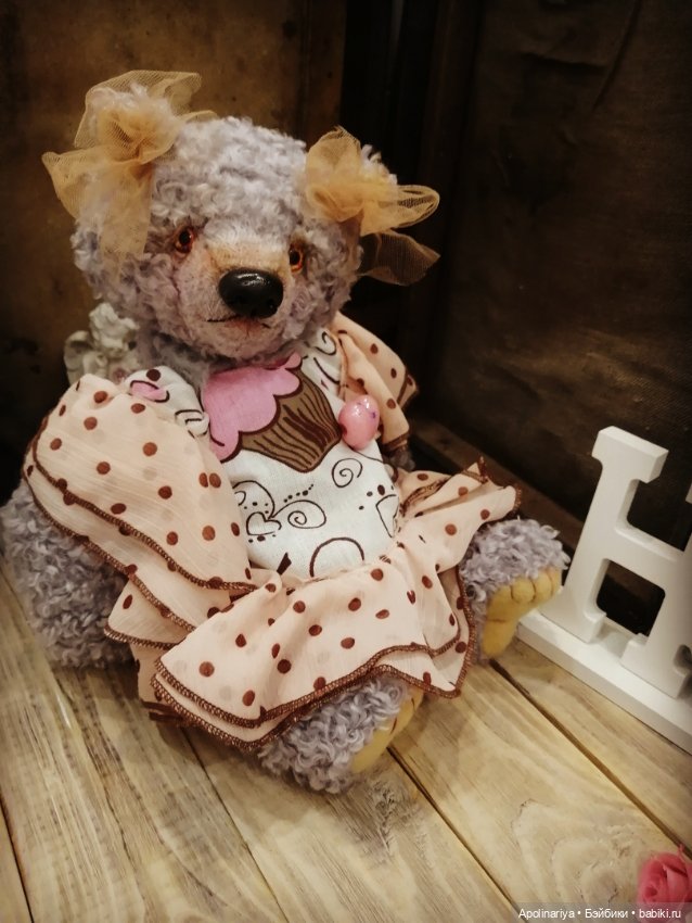 Аdele (Адель) — Авторские мишки Тедди и друзья: фото (фото 6)
