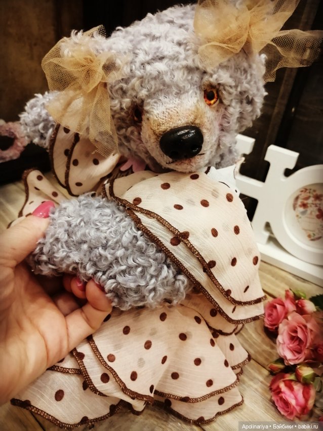 Аdele (Адель) — Авторские мишки Тедди и друзья: фото (фото 9)