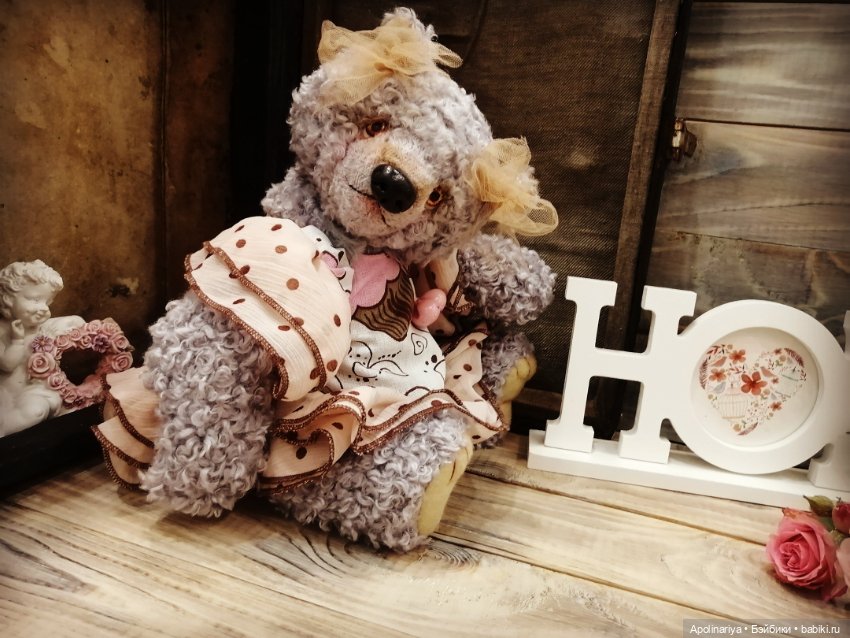 Аdele (Адель) — Авторские мишки Тедди и друзья: фото (фото 3)