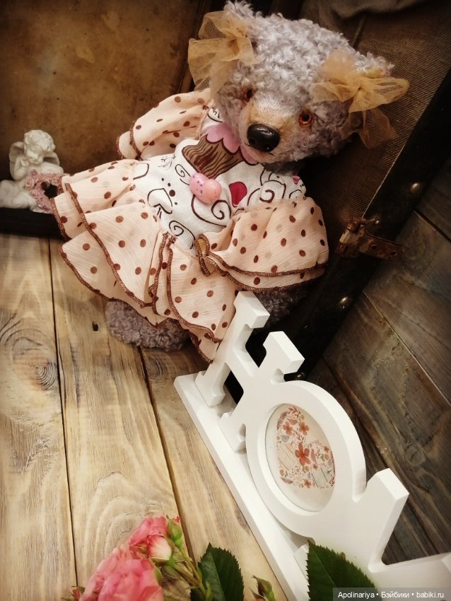 Аdele (Адель) — Авторские мишки Тедди и друзья: фото