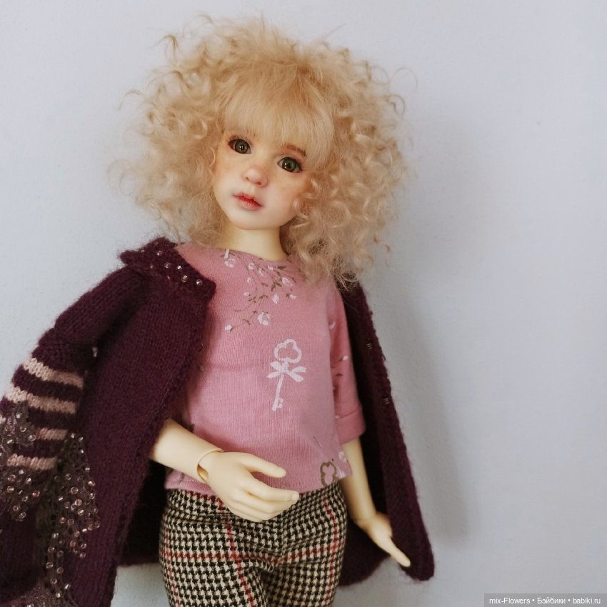 Вяжу куколкам.. осенние наряды для Розы (фото 5)