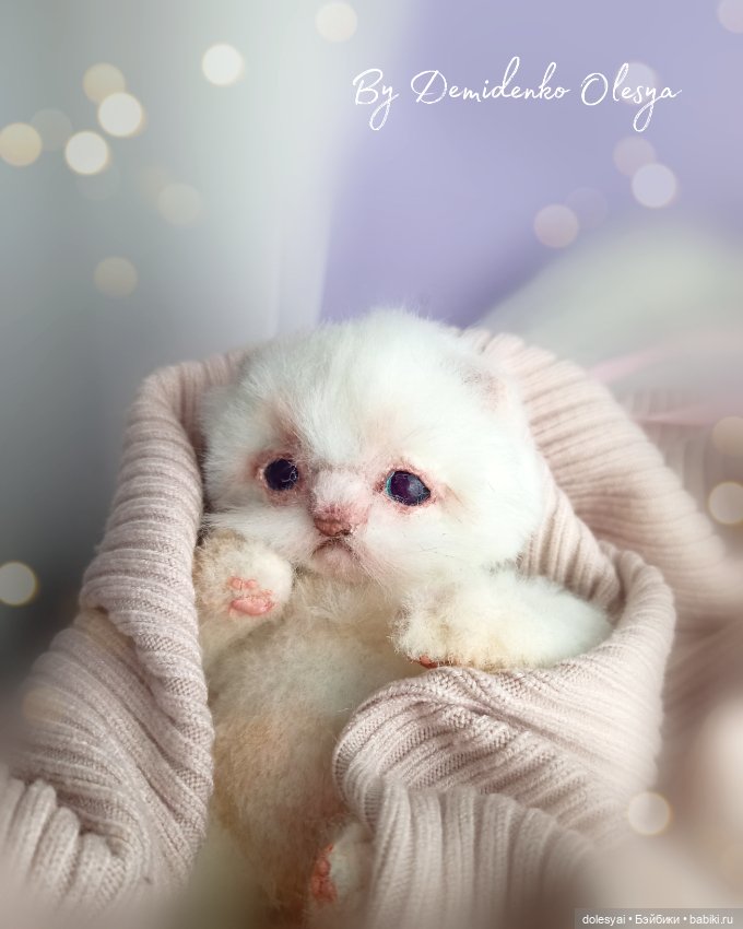 Кошечка Аврора 🌸 — Авторские мишки Тедди и друзья: фото (фото 4)