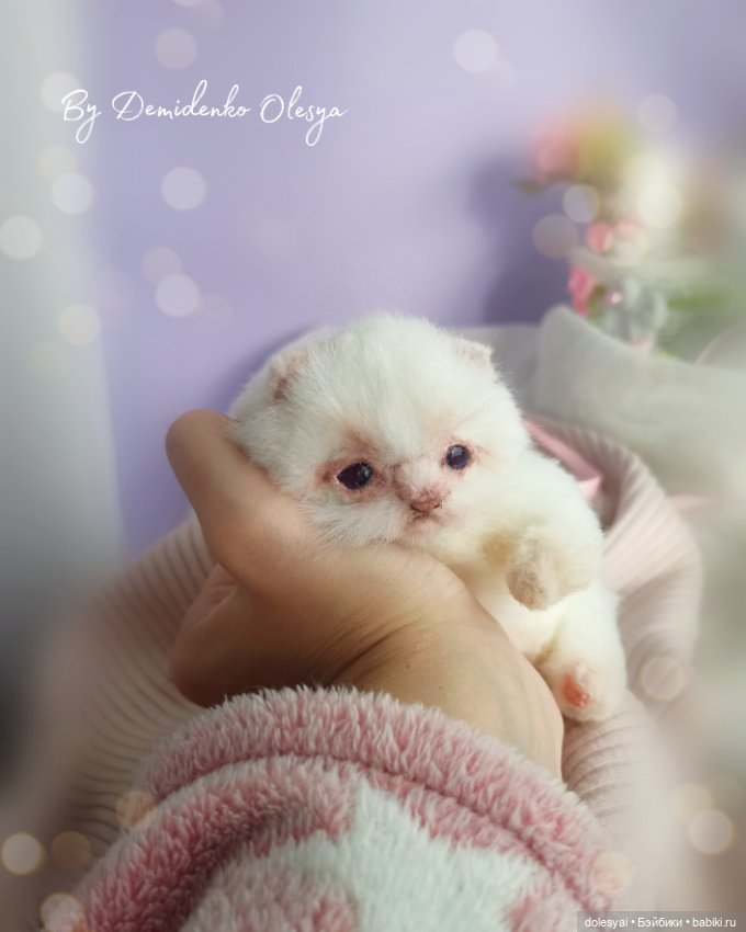 Кошечка Аврора 🌸 — Авторские мишки Тедди и друзья: фото (фото 2)