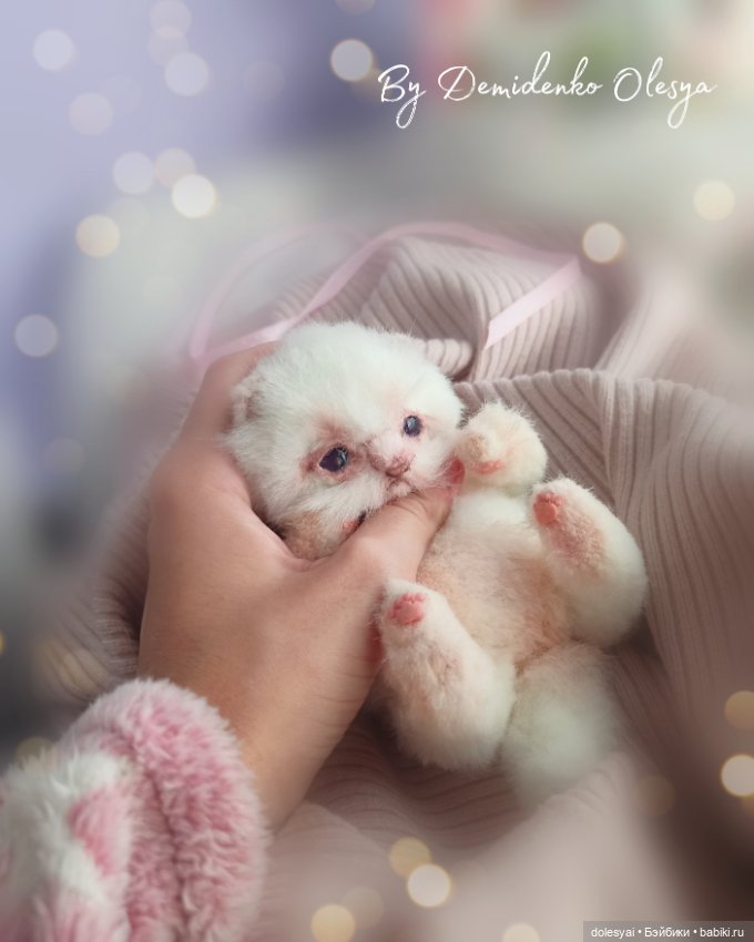 Кошечка Аврора 🌸 — Авторские мишки Тедди и друзья: фото (фото 5)