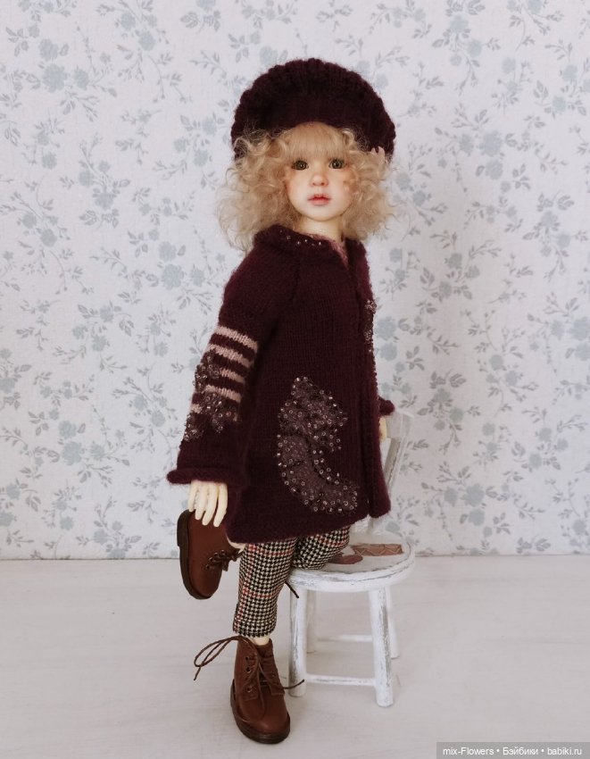 Вяжу куколкам.. осенние наряды для Розы (фото 4)