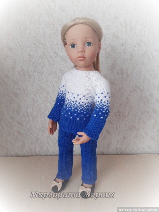 "Капельки", или интересный жаккард для Готц (фото 4)