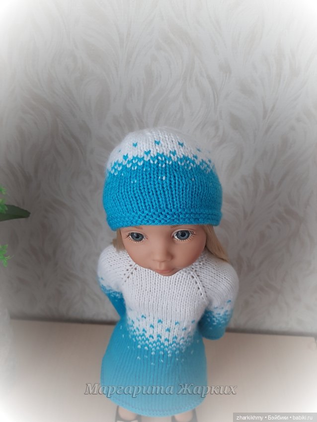 "Капельки", или интересный жаккард для Готц (фото 9)