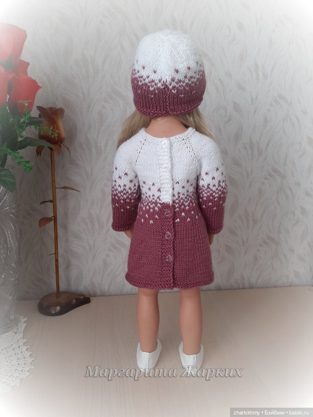 "Капельки", или интересный жаккард для Готц