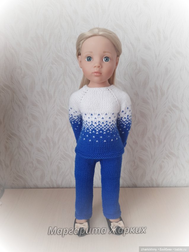 "Капельки", или интересный жаккард для Готц (фото 2)