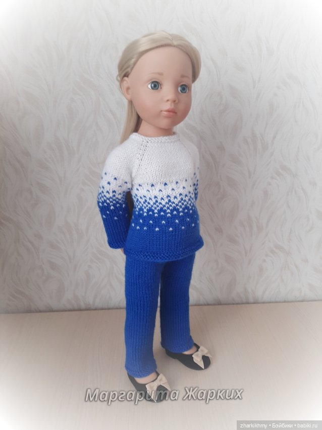 "Капельки", или интересный жаккард для Готц (фото 3)