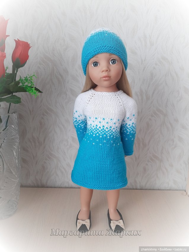 "Капельки", или интересный жаккард для Готц (фото 8)