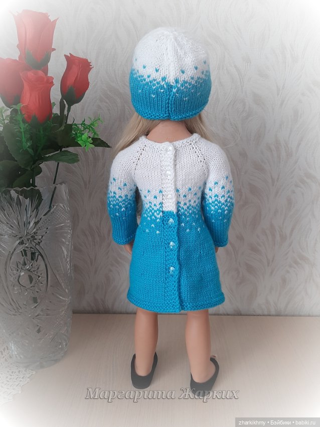 "Капельки", или интересный жаккард для Готц (фото 10)