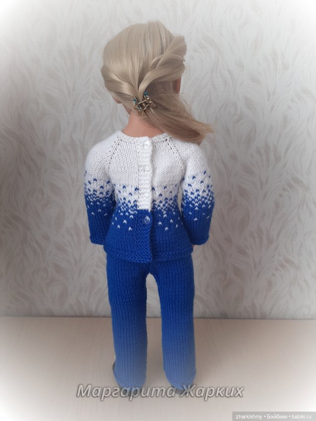 "Капельки", или интересный жаккард для Готц (фото 5)