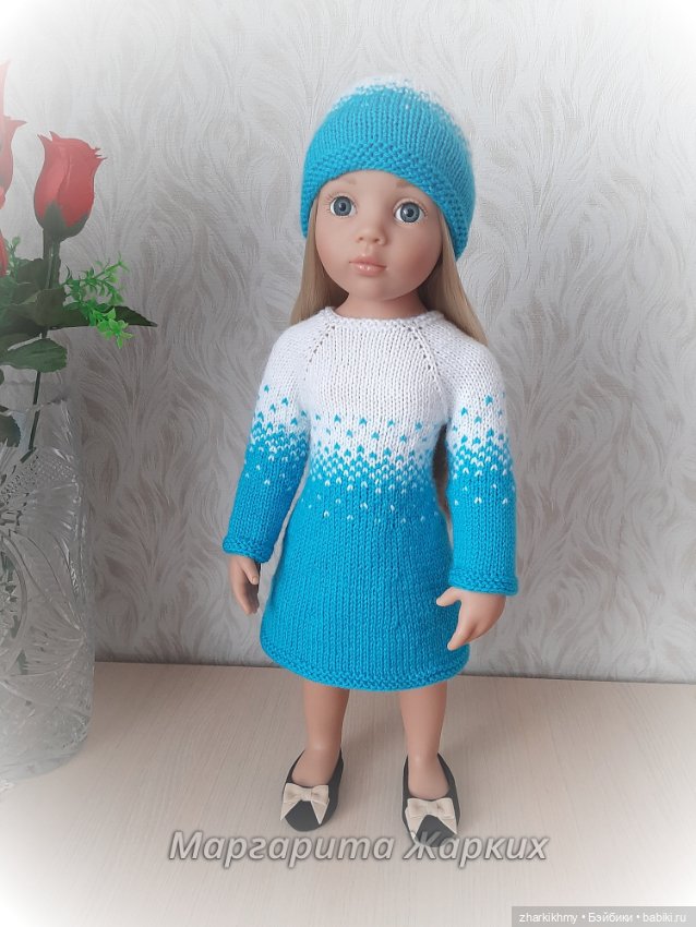 "Капельки", или интересный жаккард для Готц (фото 7)