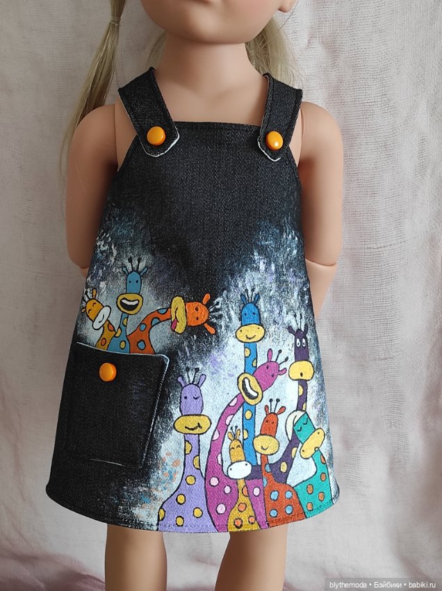 Веселые жирафики — Одежда и обувь для кукол своими руками: фото (фото 2)