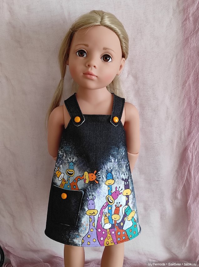 Веселые жирафики — Одежда и обувь для кукол своими руками: фото