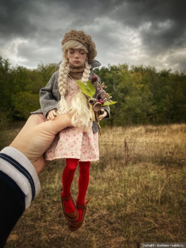 Цвет настроения красный — Куклы Ptichka Art Doll (Ирина Кузина): BJD