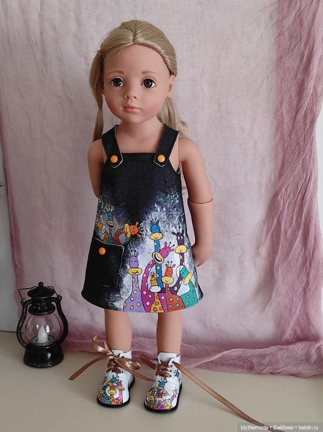 Веселые жирафики — Одежда и обувь для кукол своими руками: фото (фото 3)