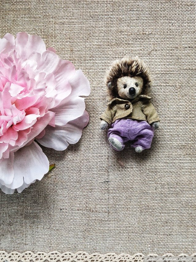 Малюсенький Ëжик — Авторские мишки Тедди и друзья: фото (фото 4)