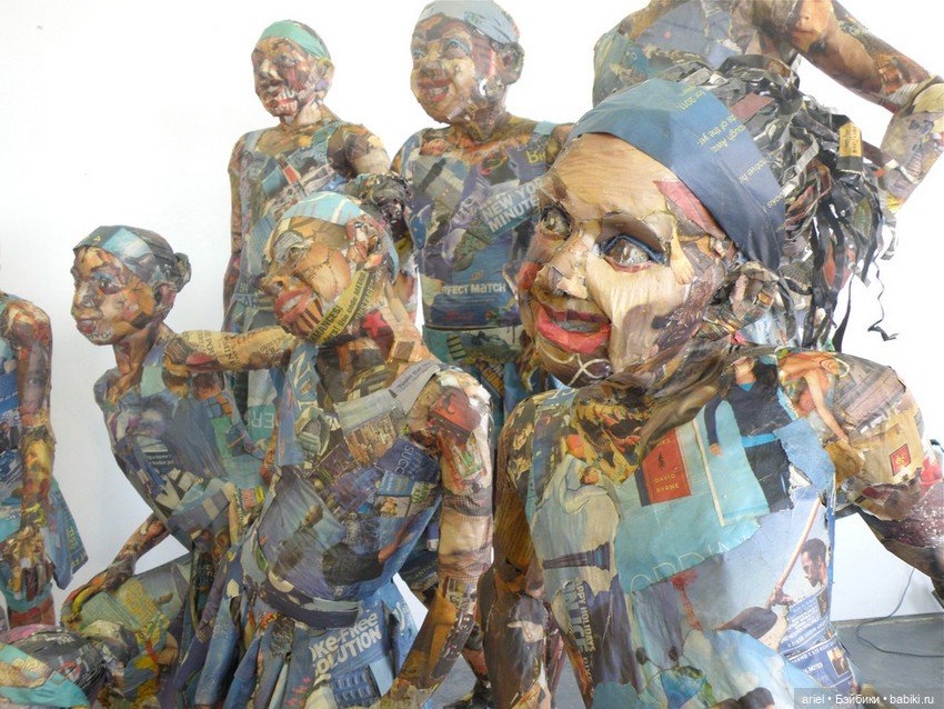 Необыкновенные скульптуры из газет Уилла Курца (Will Kurz) как символ скоротечной жизни