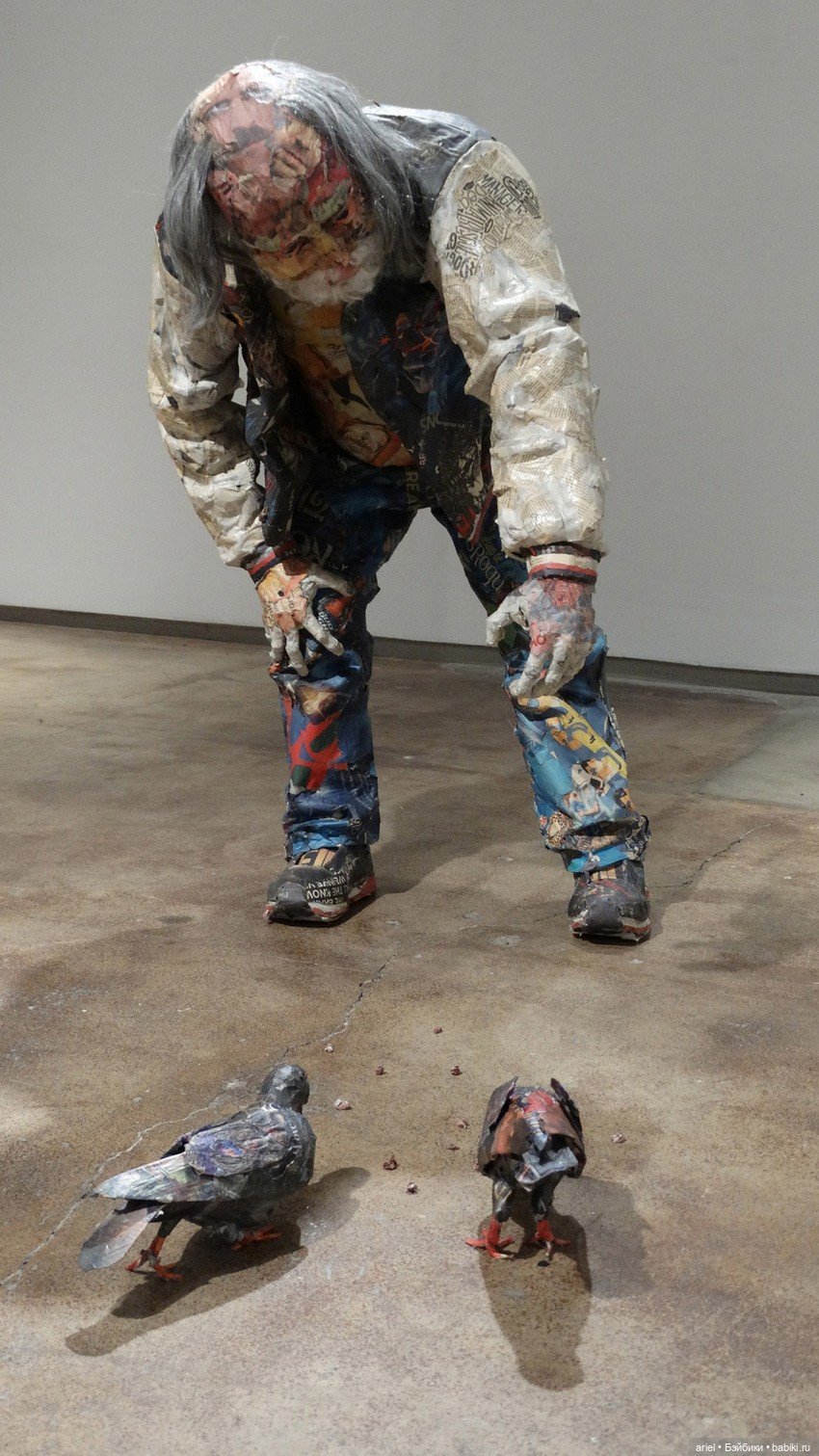 Необыкновенные скульптуры из газет Уилла Курца (Will Kurz) как символ скоротечной жизни