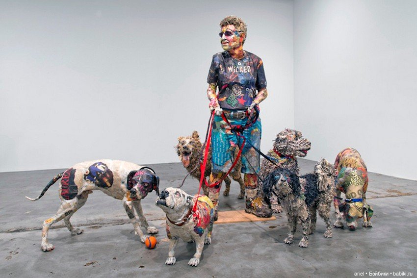 Необыкновенные скульптуры из газет Уилла Курца (Will Kurz) как символ скоротечной жизни (фото 7)