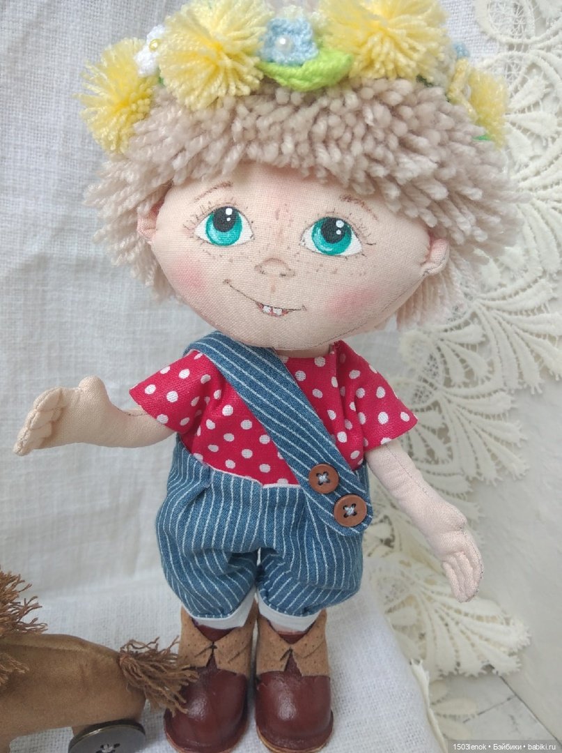 Ерошик - текстильная кукла (фото 4)