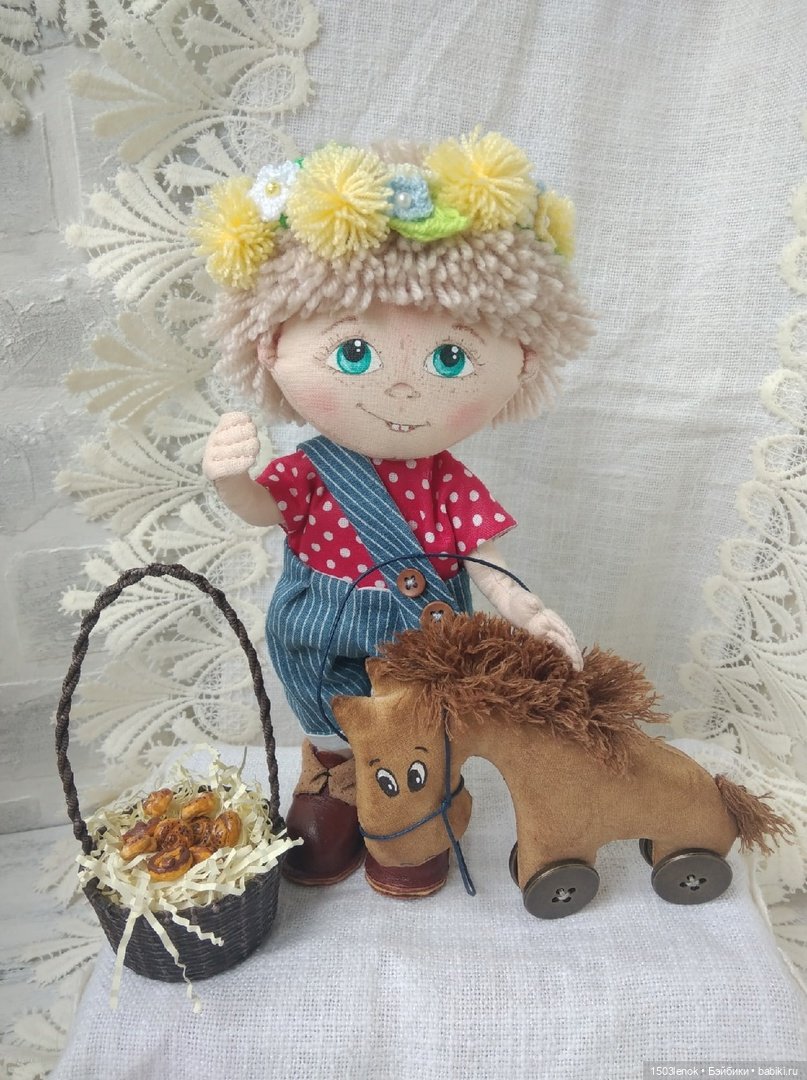 Ерошик - текстильная кукла (фото 3)
