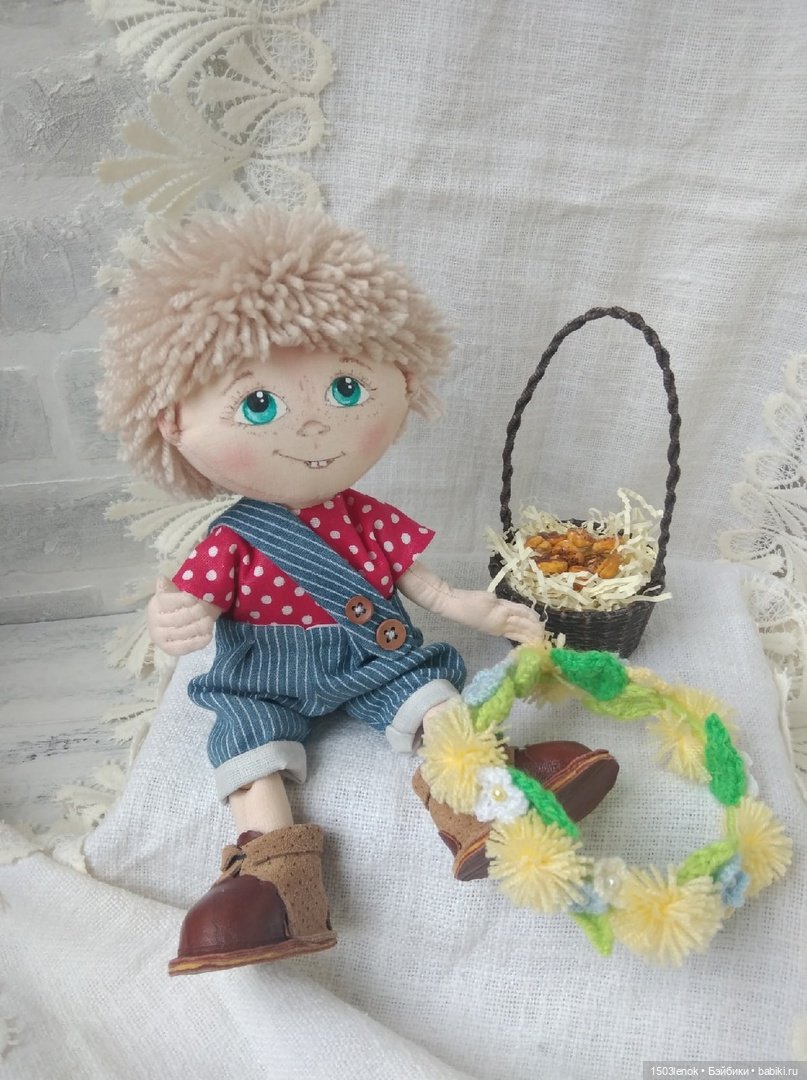 Ерошик - текстильная кукла (фото 6)